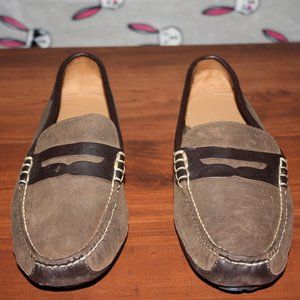 Men's Cole Haan Brown Leather Driving Loafers